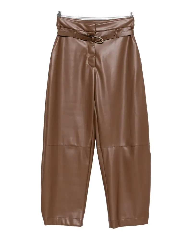 IMPERIAL belted trousers - Braun Braun