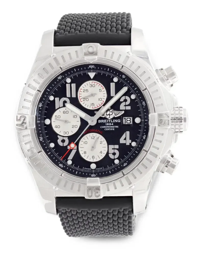 Breitling Super Avenger Armbanduhr 48mm - Schwarz Schwarz