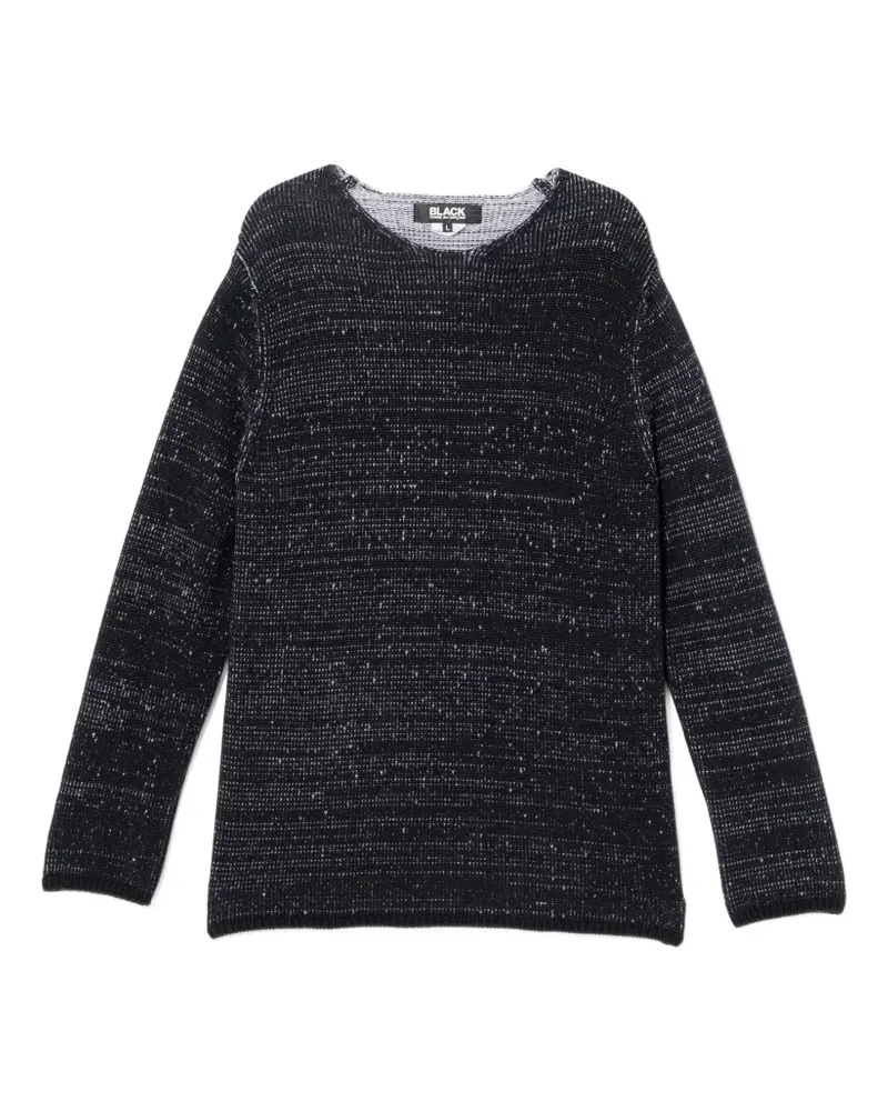 Comme des Garçons Melierter Pullover - Blau Blau