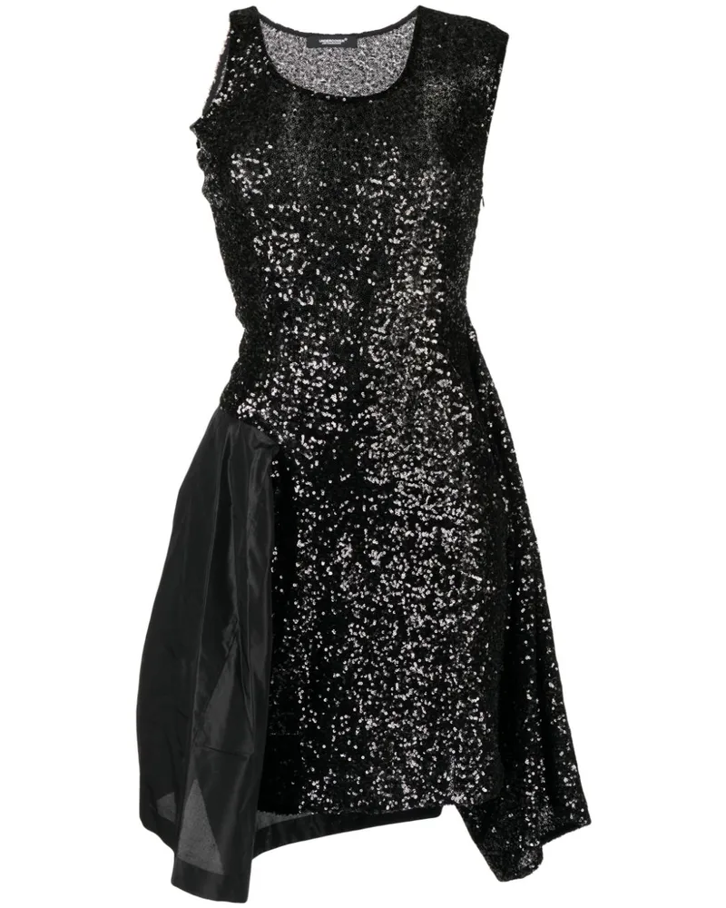 Undercover Kleid mit Glitter-Detail - Schwarz Schwarz