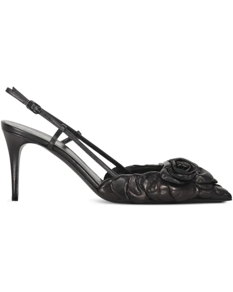 Valentino Garavani Atelier Slingback-Pumps 80mm - Schwarz Schwarz