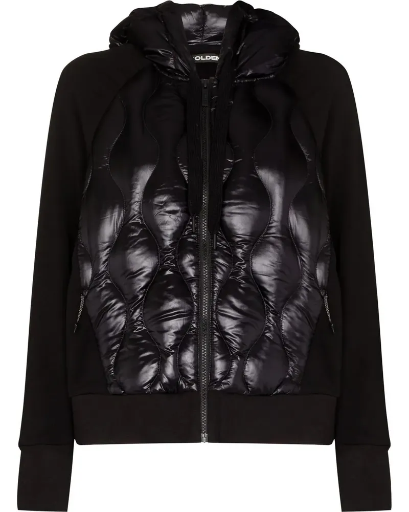 Holden Gesteppter Hoodie - Schwarz Schwarz