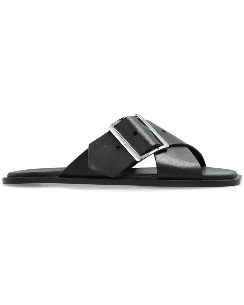 Loewe Petal Belt Sandalen - Schwarz Schwarz