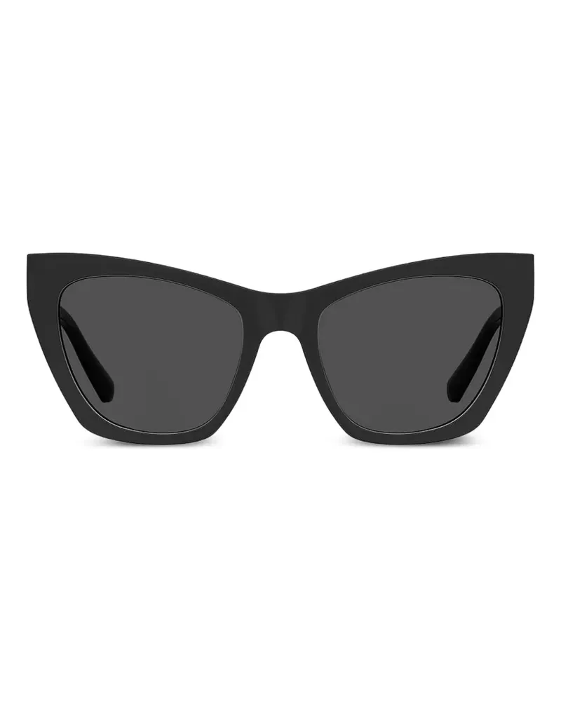 Moschino cat-eye frame sunglasses - Schwarz Schwarz