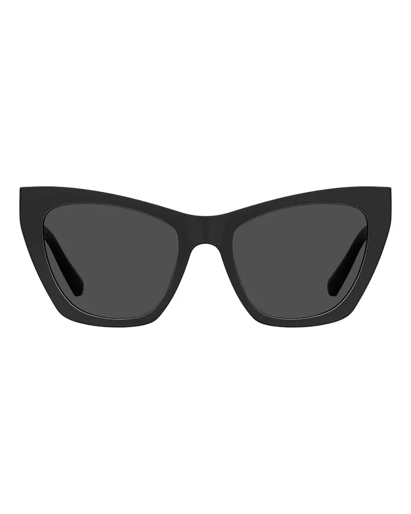 Moschino cat-eye frame sunglasses - Schwarz Schwarz