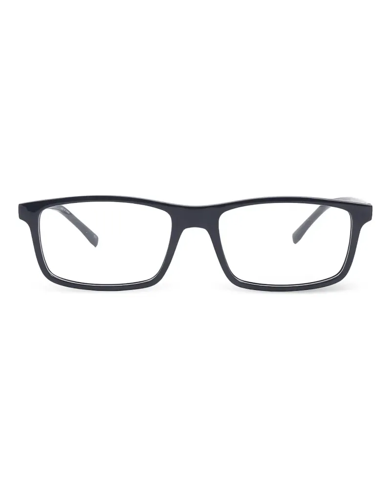 Lacoste rectangle-frame glasses - Blau Blau