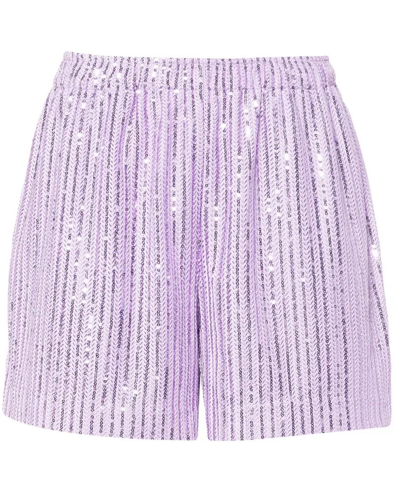 Stine Goya Sganne Shorts mit Pailletten - Violett Violett