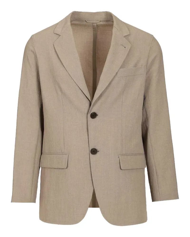 Emporio Armani single-breasted blazer - Nude Nude