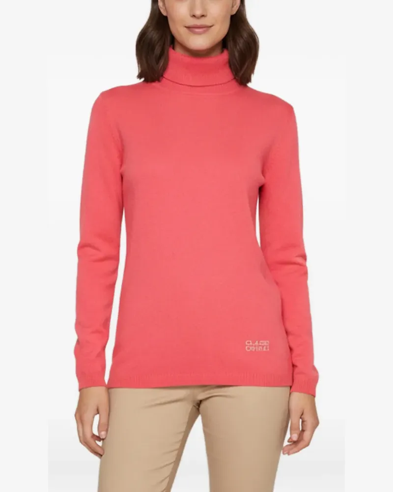 Roberto Cavalli long-sleeves sweater - Rosa Rosa