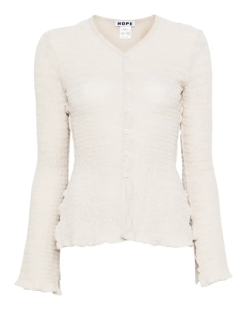 Hope Cardigan mit V-Ausschnitt - Nude Nude