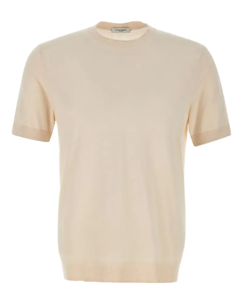 Paolo Pecora Milano Klassisches T-Shirt - Nude Nude