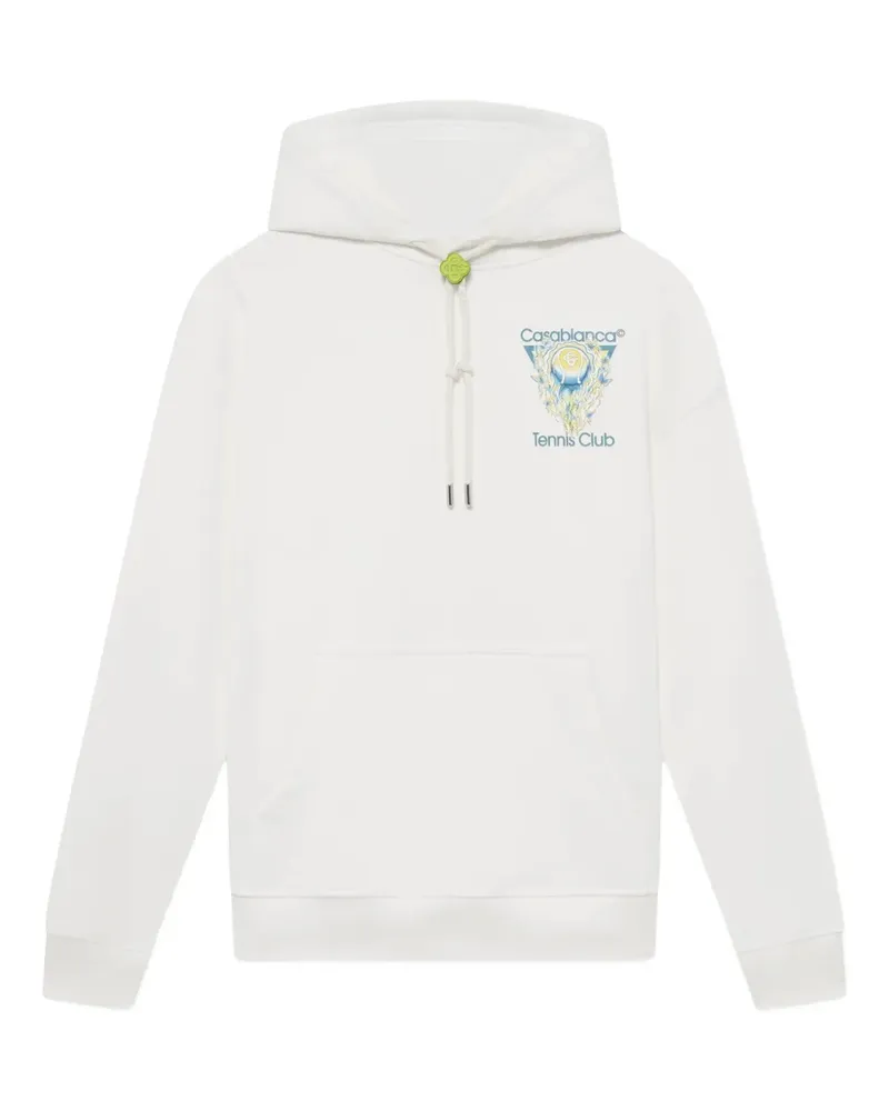 Casablanca Paris L'Arche de Tennis hoodie - Weiß Weiß