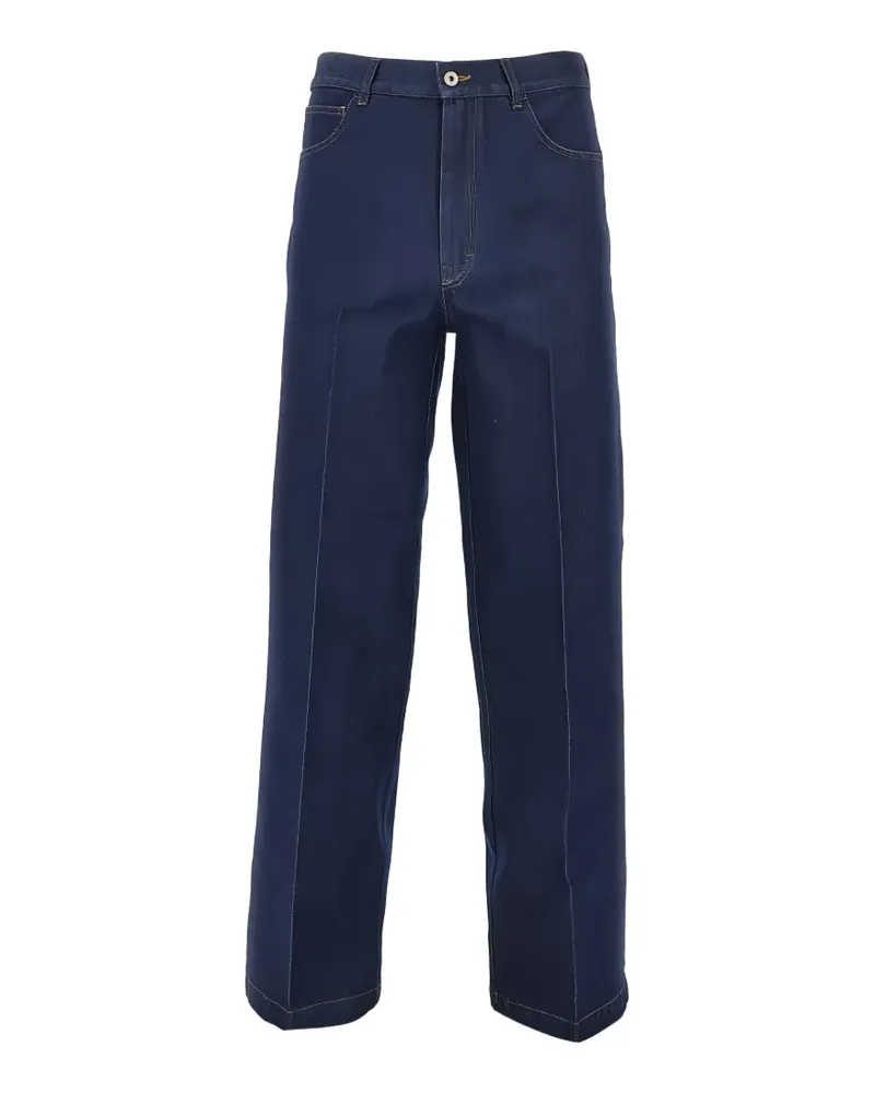 CMMN SWDN Jackson Straight-Leg-Jeans aus Wolle - Blau Blau