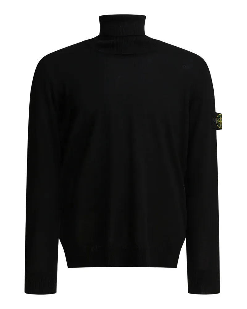 Stone Island logo-detail sweater - Schwarz Schwarz