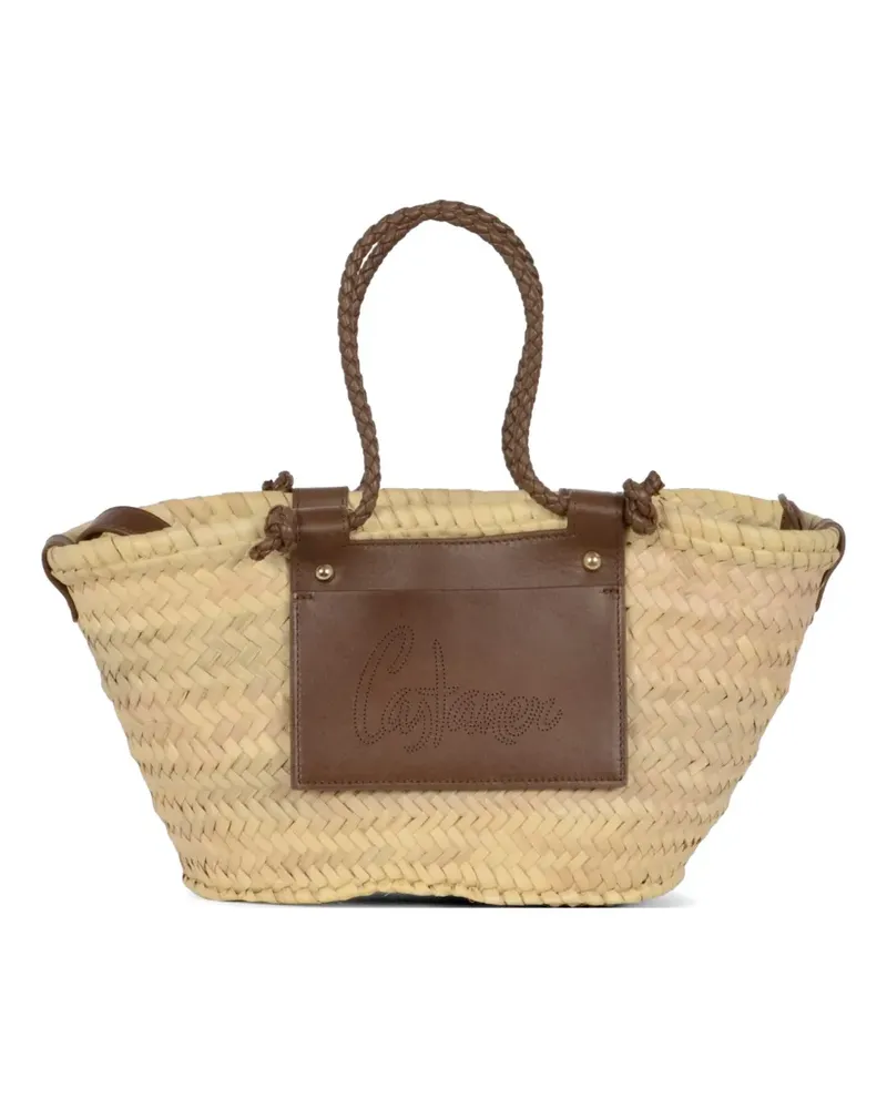Castañer Campania top-handle tote bag - Nude Nude