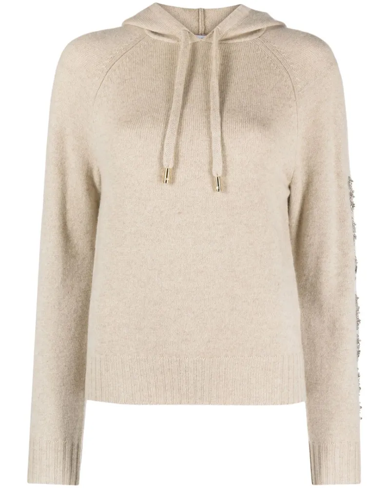 Max Mara Cropped-Hoodie - Nude Nude