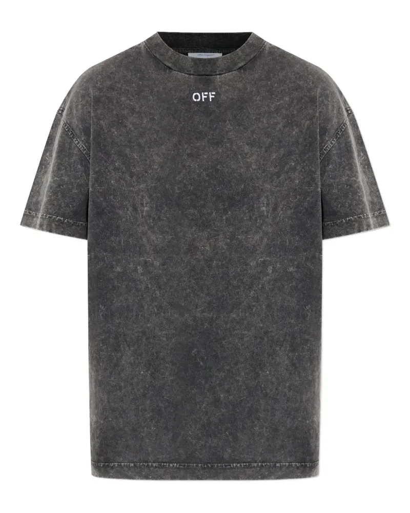 OFF-WHITE T-Shirt mit Arrows-Motiv - Grau Grau