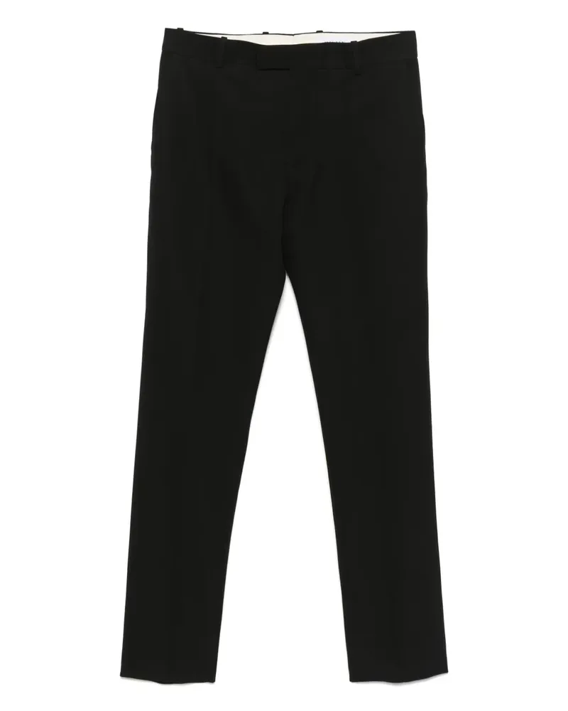 Alexander McQueen Tief sitzende Hose - Schwarz Schwarz