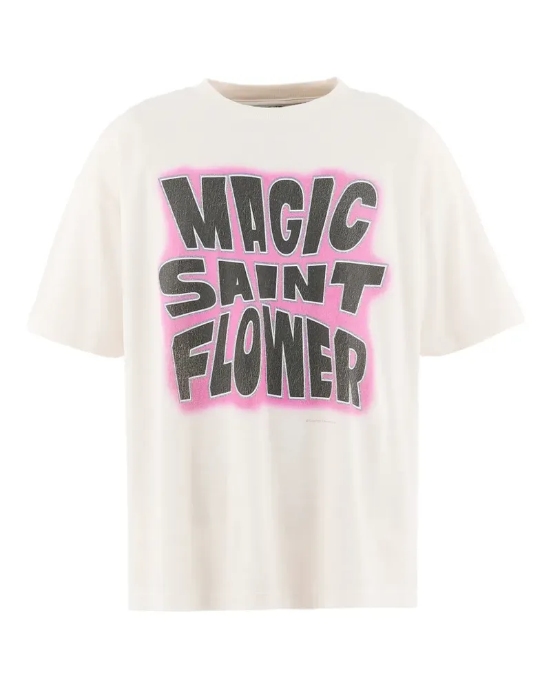 SAINT MXXXXXX graphic-print T-shirt - Weiß Weiß