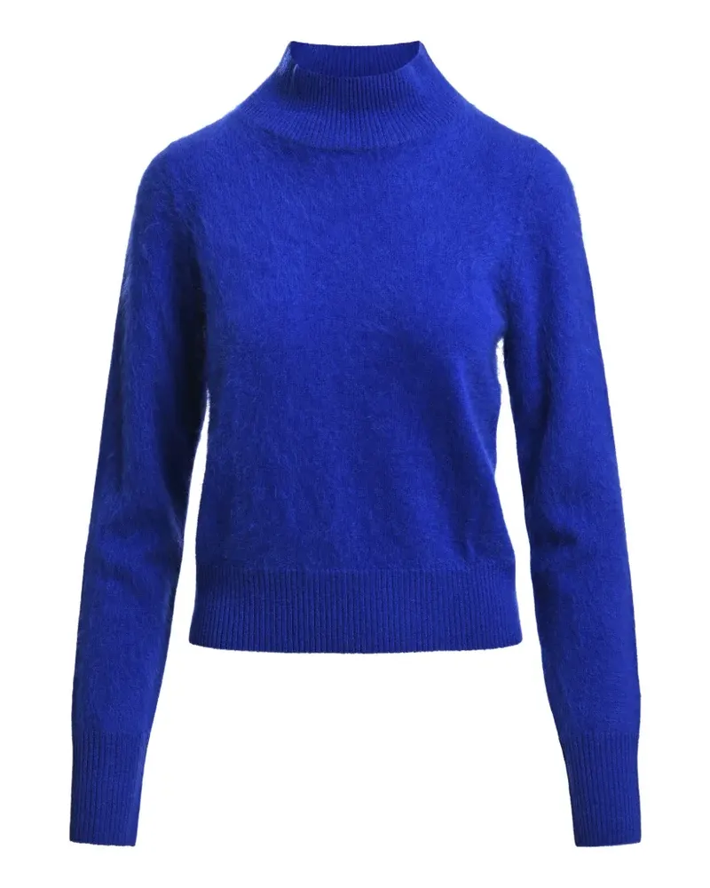 Essentiel Karacas Pullover mit geripptem Besatz - Blau Blau