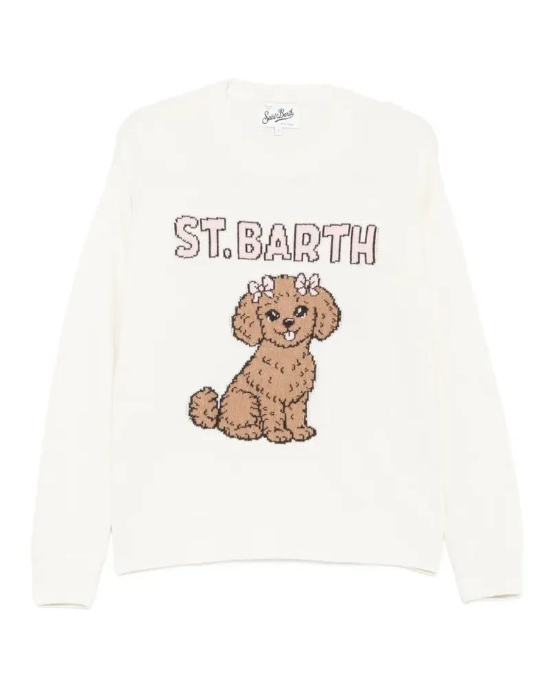 MC2 Saint Barth Klassischer Intarsien-Pullover - Nude Nude