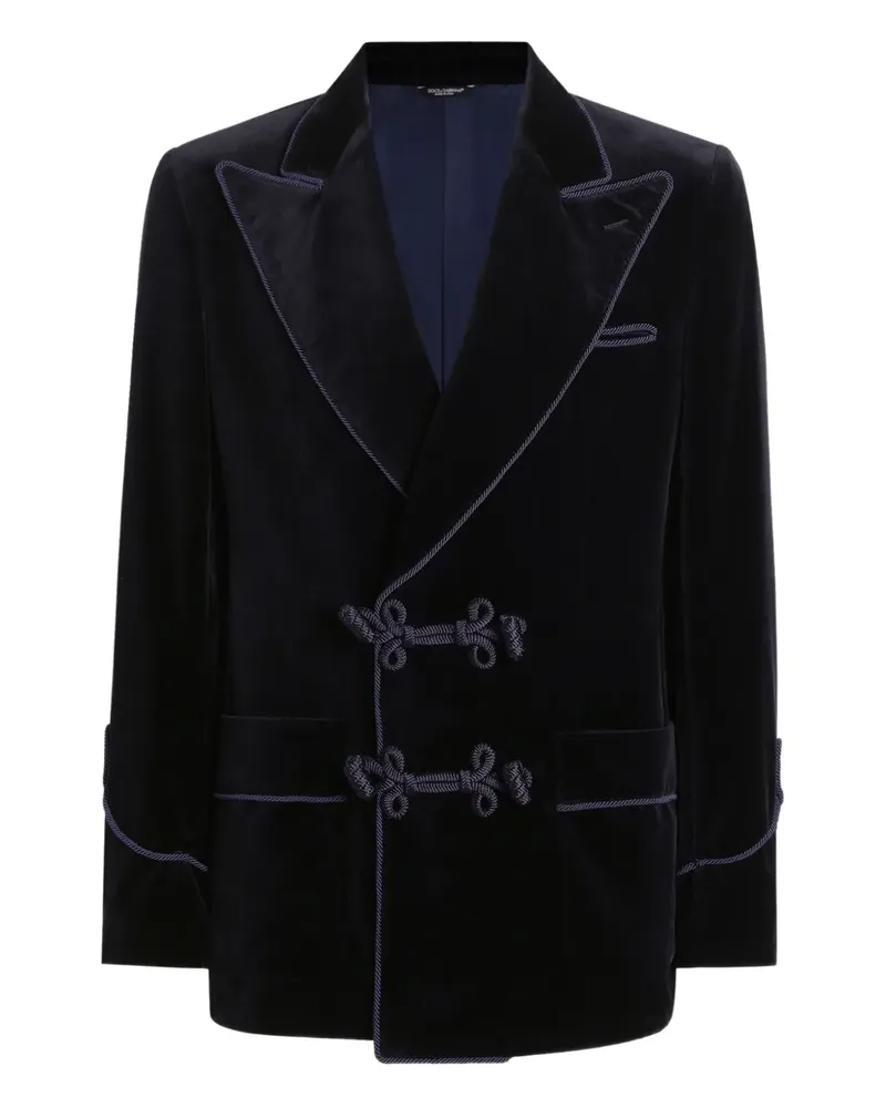Dolce & Gabbana Doppelreihiges Sakko - Blau Blau