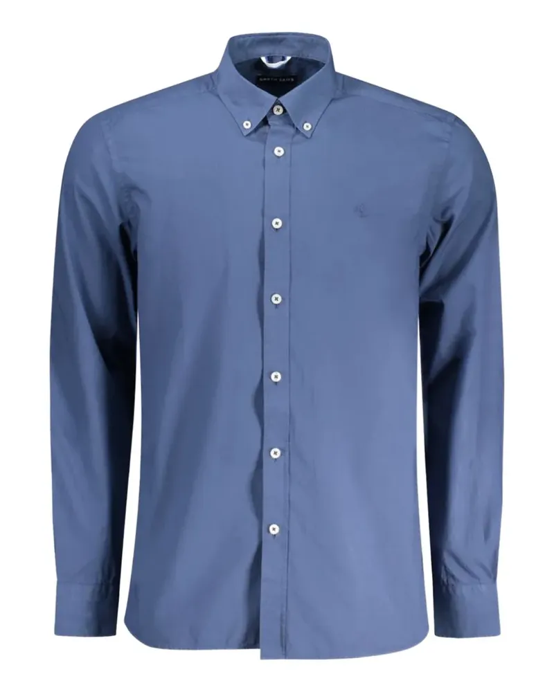 North Sails long-sleeved poplin shirt - Blau Blau