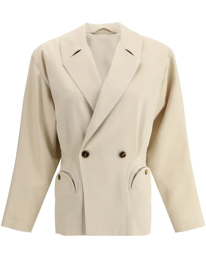 Blazé Milano Sheena Blazer - Nude Nude