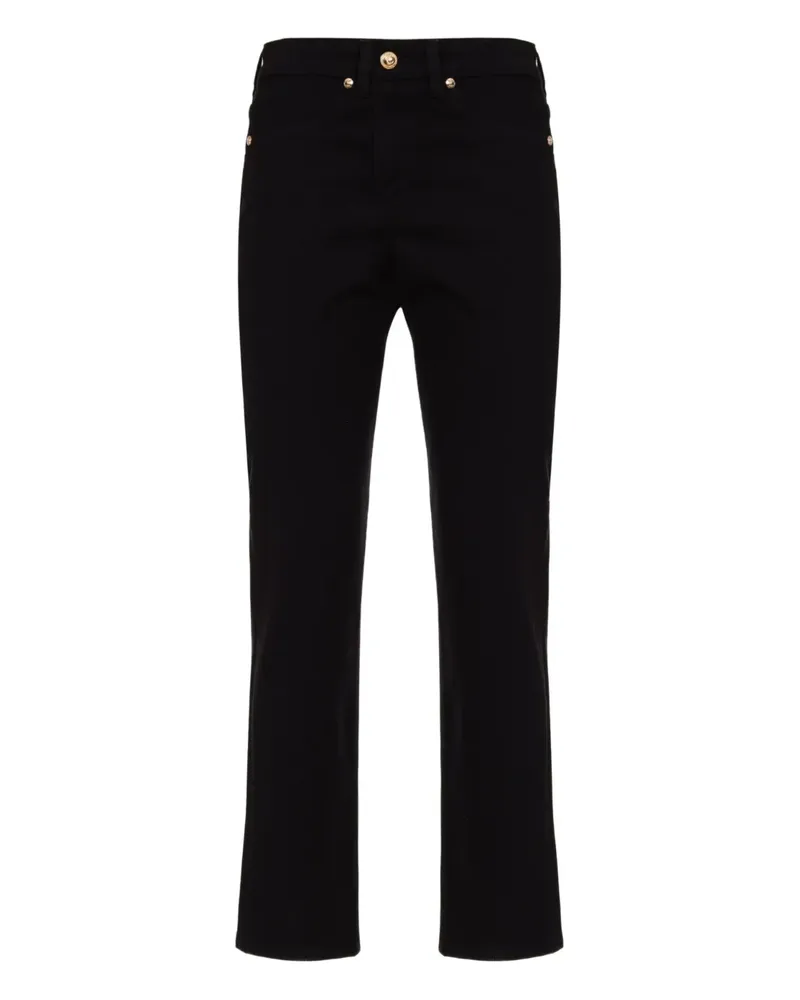 Just Cavalli Jeans mit Logo-Patch - Schwarz Schwarz