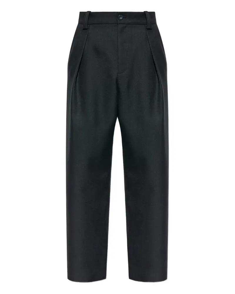 A.P.C. pleated trousers - Schwarz Schwarz