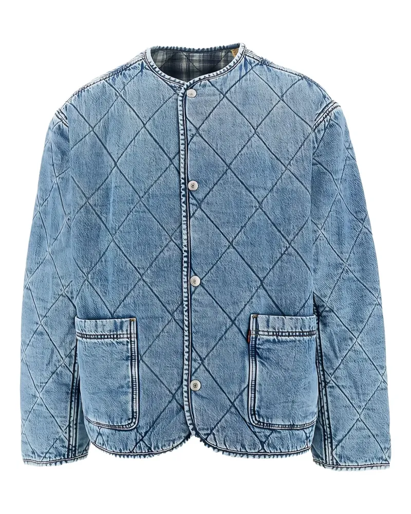 Levi's Lodi quilted reversible jacket - Blau Blau