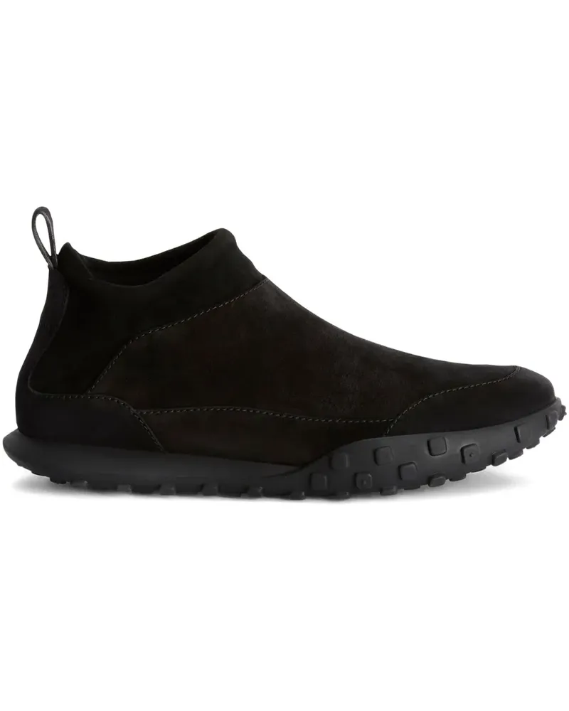 Jil Sander Moon Slip-On-Sneakers - Schwarz Schwarz
