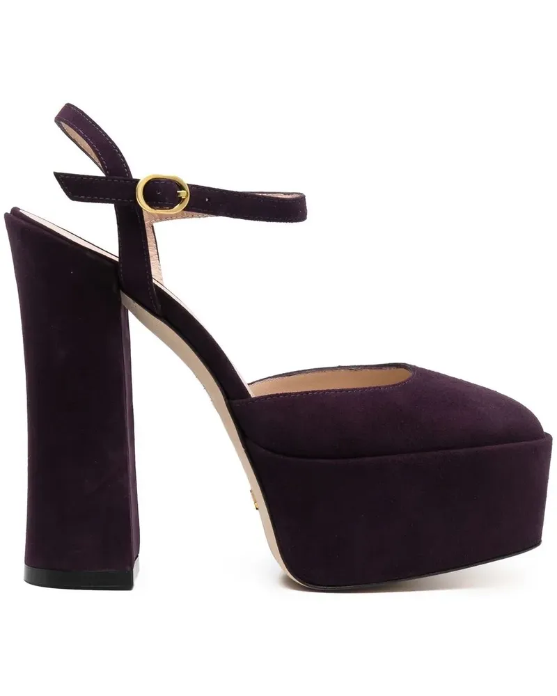 Stuart Weitzman Pumps mit eckiger Kappe 150mm - Violett Violett