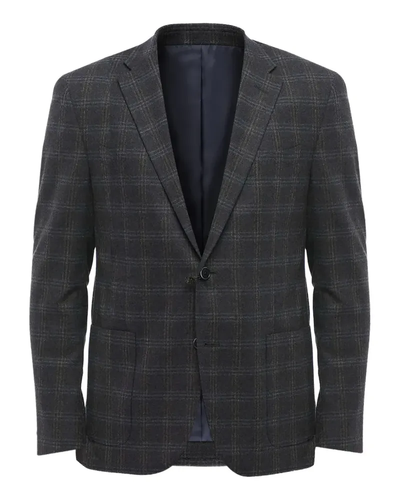Corneliani Nino Danieli checked blazer - Grau Grau