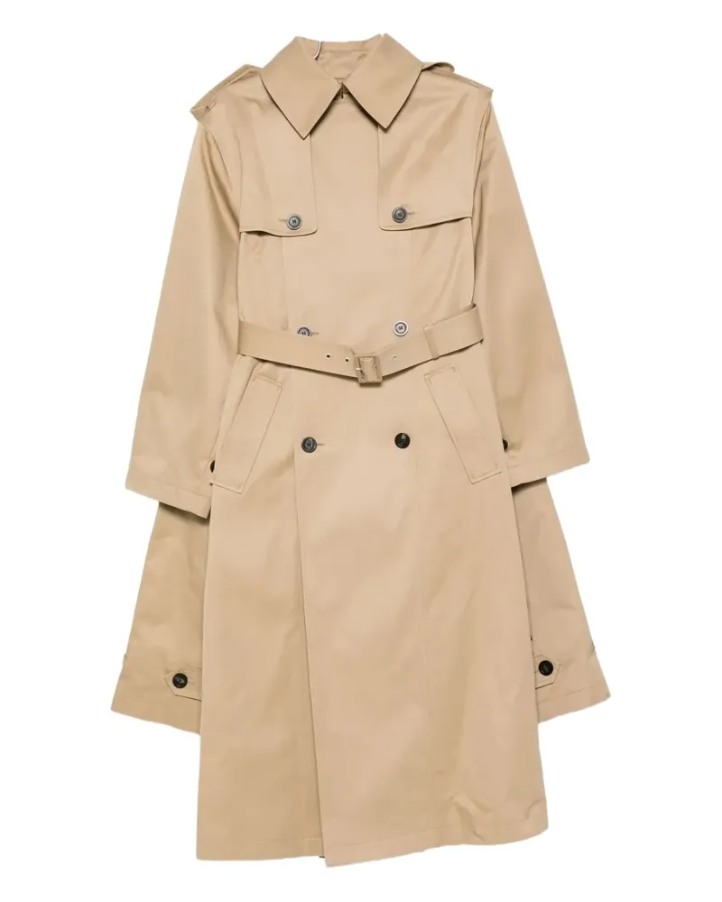Jean Paul Gaultier belted trench coat - Nude Nude