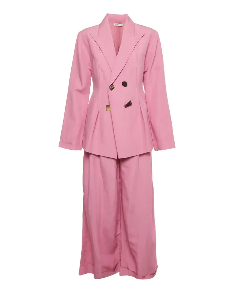 REJINA PYO peak-lapel suit - Rosa Rosa