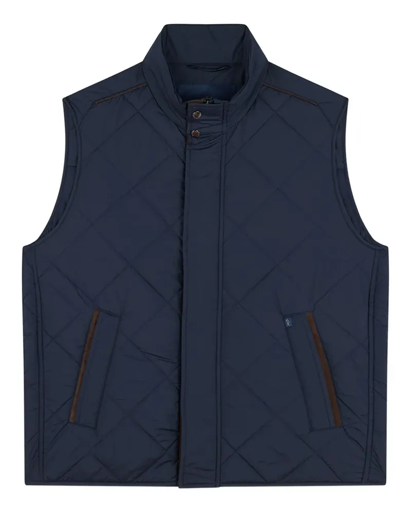 Paul & Shark quilted zip-up gilet - Blau Blau