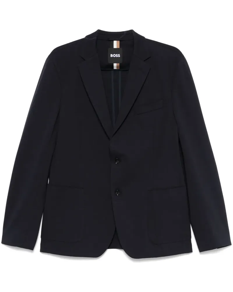 HUGO BOSS Einreihiges Sakko - Blau Blau