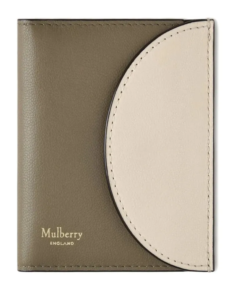 Mulberry bi-fold half-moon wallet - Grün Grün