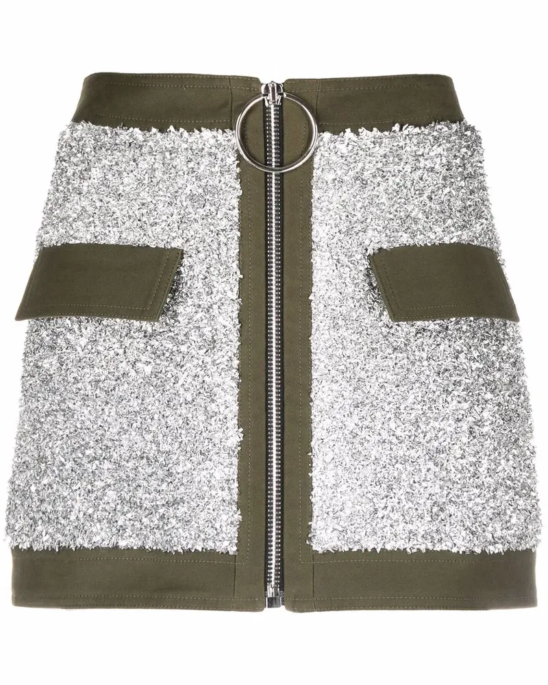 Balmain Rock mit Reißverschluss - Silber Silber