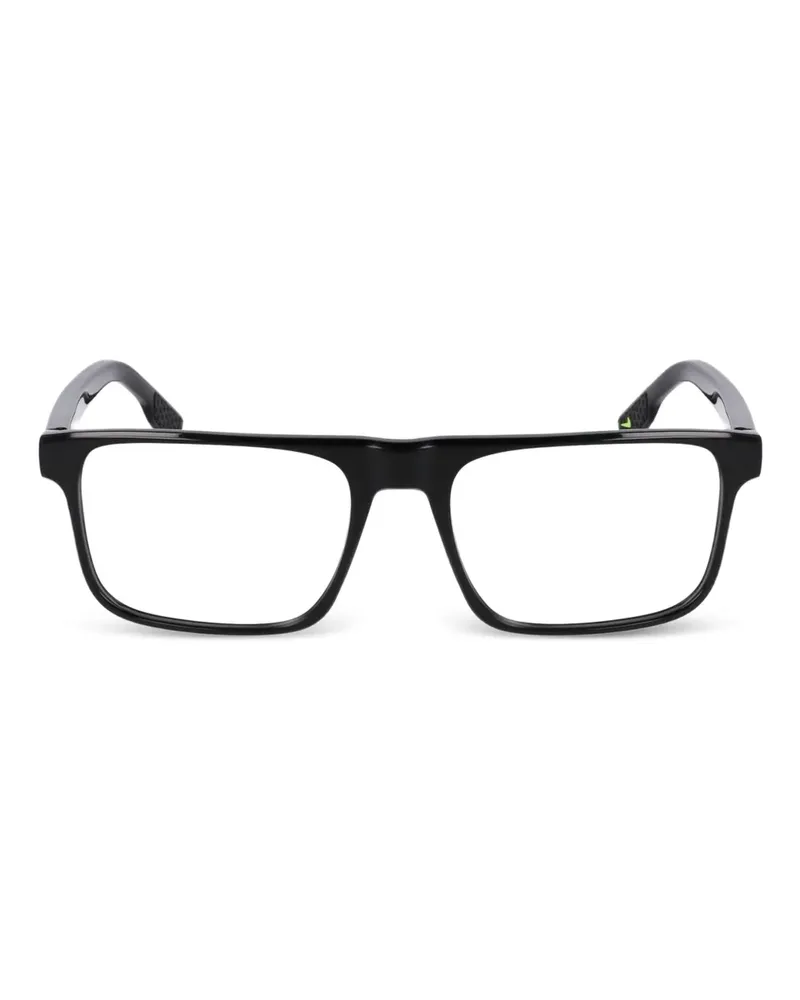 Nike Brille mit eckigem Gestell - Schwarz Schwarz