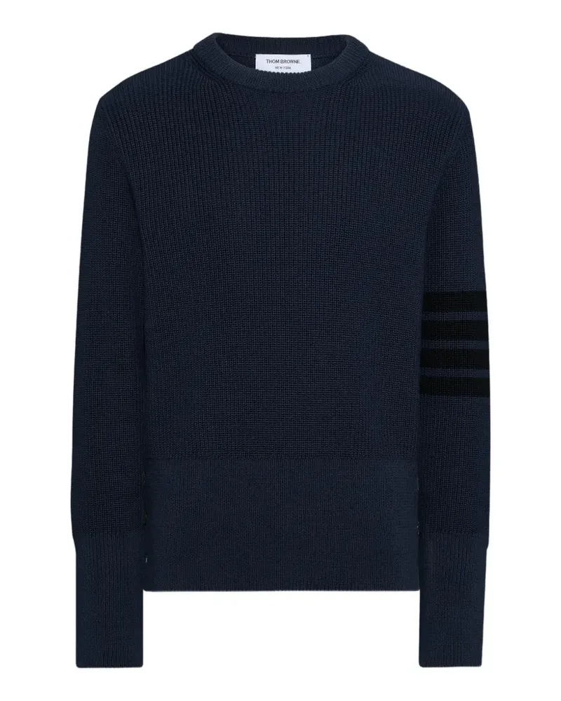 Thom Browne 4-Bar Pullover - Blau Blau