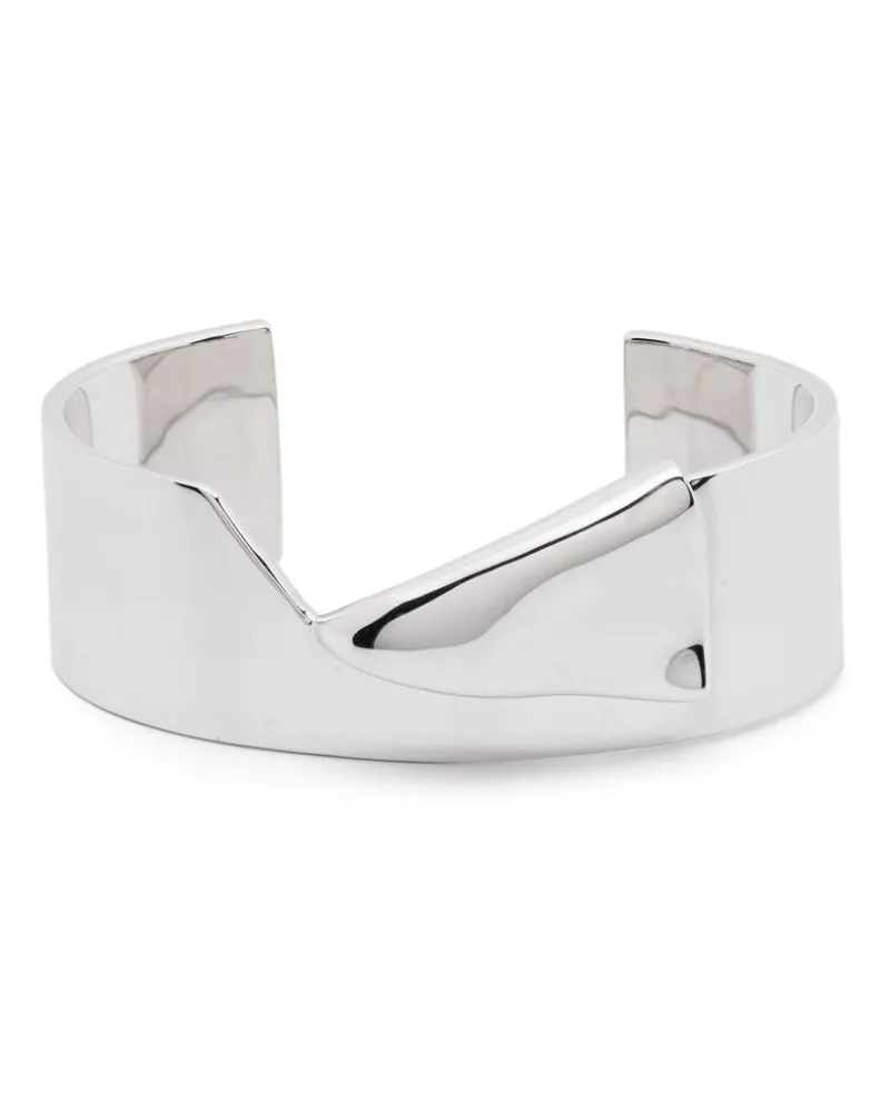 Eddie Borgo Folded cuff - Silber Silber