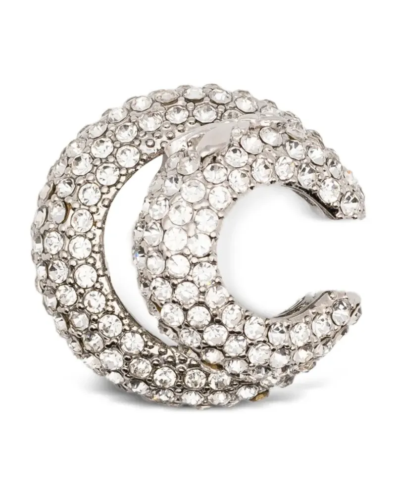 Patrizia Pepe Ear Cuff mit Kristallen - Silber Silber