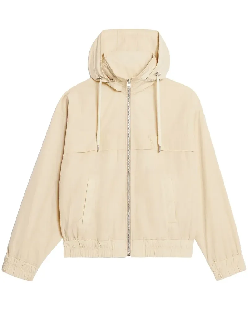 AMI Paris Ami de Coeur Kapuzenjacke - Nude Nude