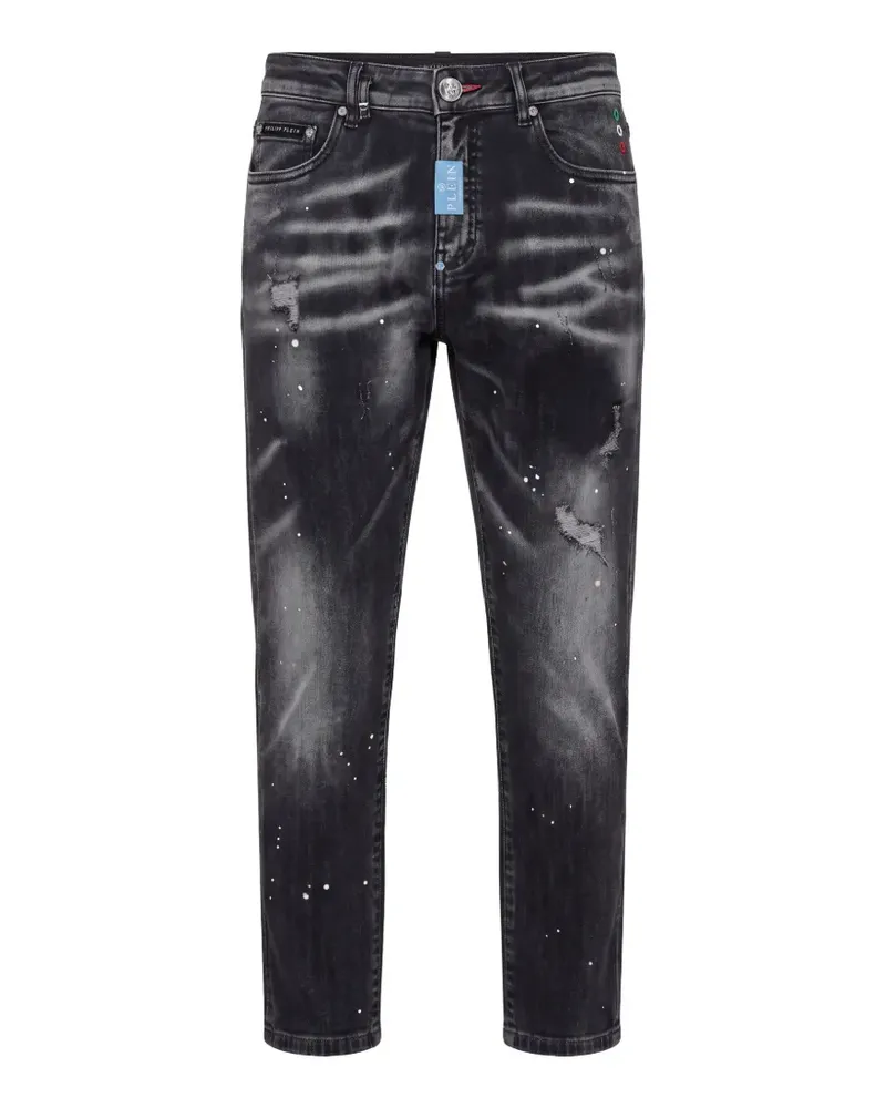 Philipp Plein Tapered Fit Jeans - Grau Grau