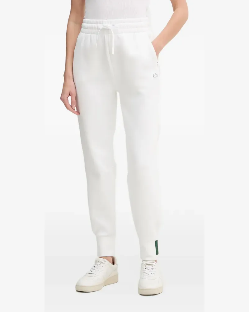 Lacoste Jogginghose mit Logo-Patch - Weiß Weiß