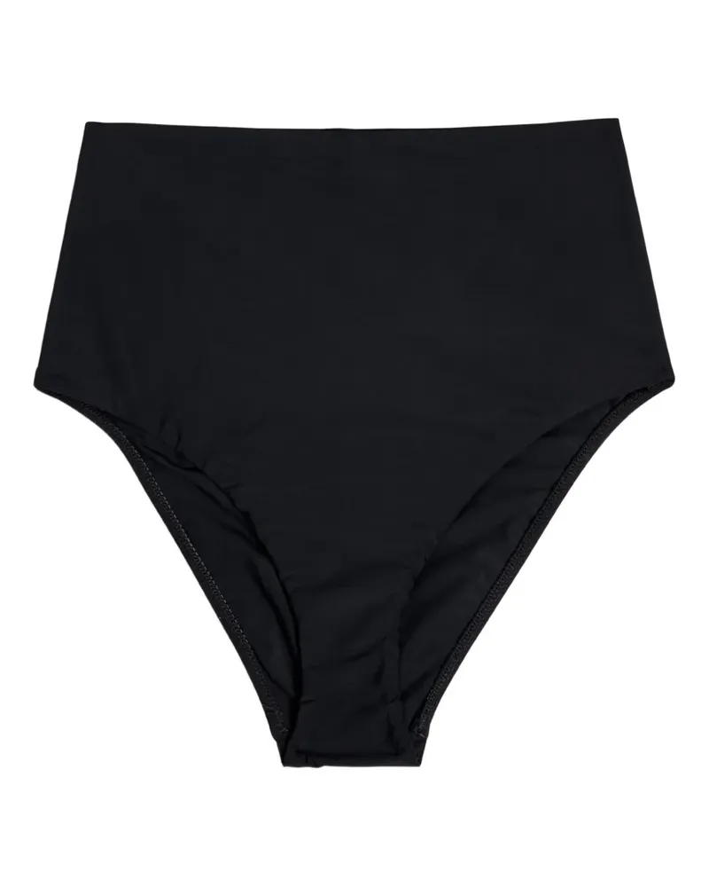 BONDI BORN Faith high-waisted bikini bottoms - Schwarz Schwarz