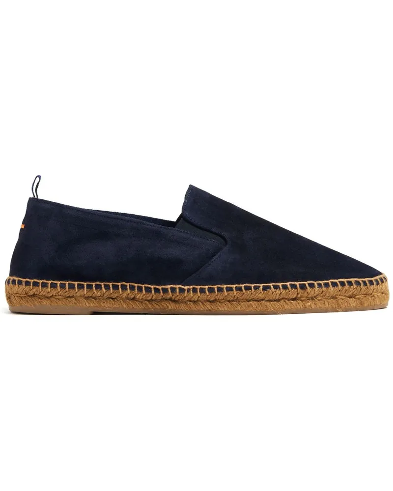 Castañer Joel Espadrilles aus Wildleder Blau