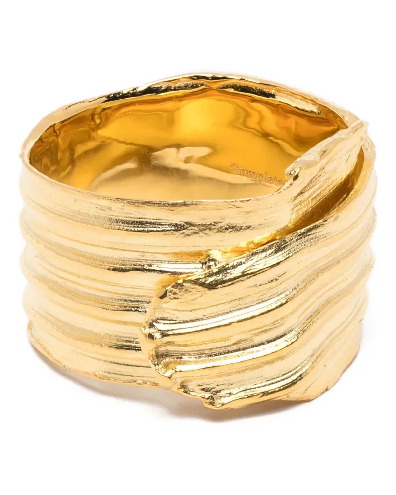 Completedworks wrap-design ring - Gold Gold